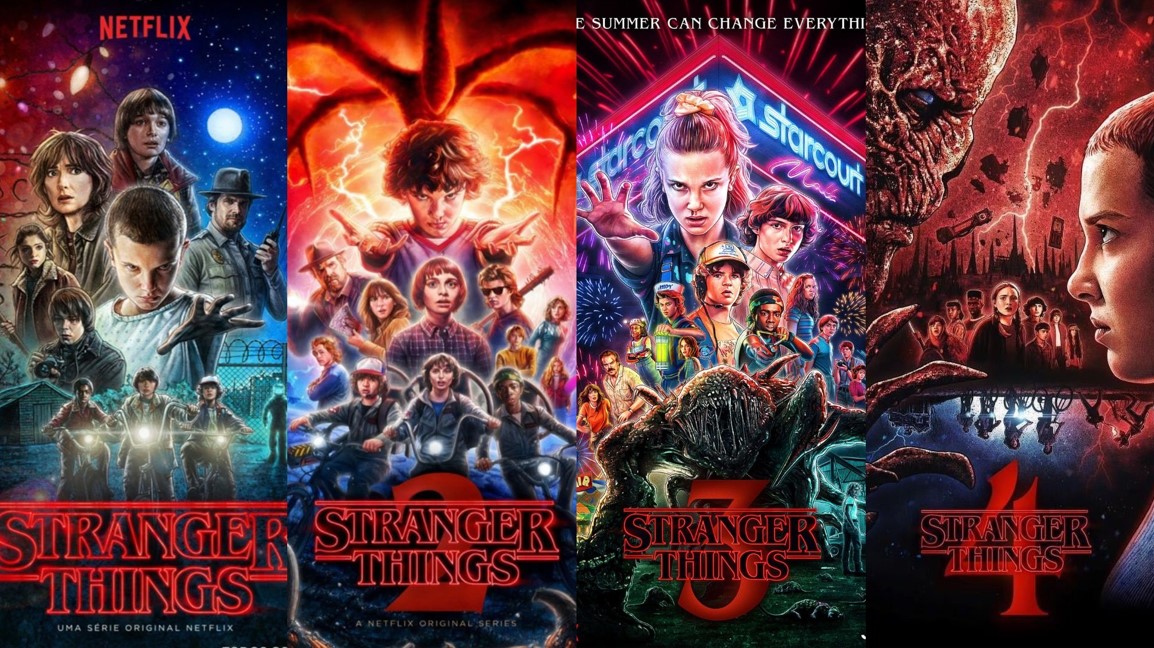 STRANGER THINGS QUEBRA RECORDES E LIDERAR AUDIÊNCIA NOS ESTADOS UNIDOS