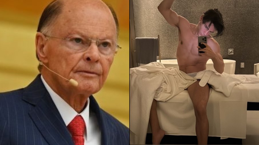 MOYSÉS MACEDO FILHO DO BISPO EDIR MACEDO CHAMA A ATENÇÃO COM CLIQUES OUSADOS NA WEB