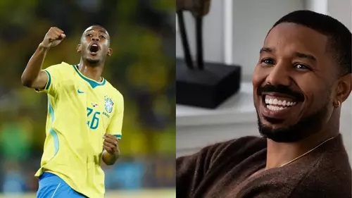 ATOR NORTE-AMERICANO MICHAEL B. JORDAN EXALTA O JOGADOR BRASILEIRO RAYAN NAS REDES SOCIAIS