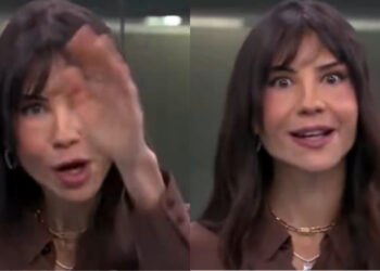 ÂNCORA AMANDA KLEIN PASSA POR APUROS TÉCNICOS AO VIVO NO SBT NEWS E DÁ BRONCA NA EQUIPE DE BASTIDORES