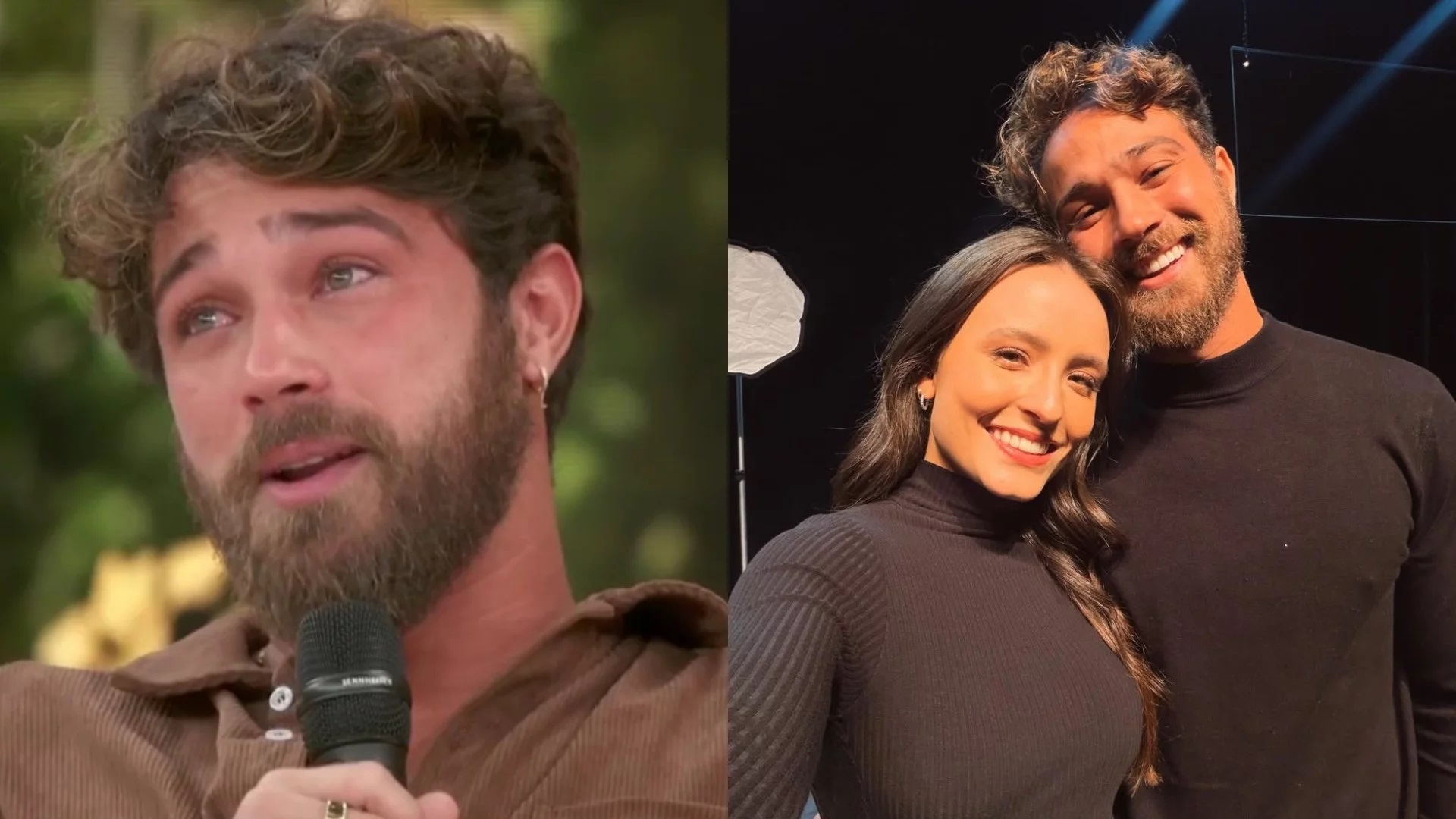 ATOR ANDRÉ LUIZ FRAMBACH DESABAFA EM LÁGRIMAS NO ENCONTRO AO RELEVAR LUTA COMPARTILHADA COM LARISSA MANOELA