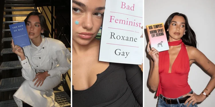 DUA LIPA INAUGURA BIBLIOTECA CULTURAL MANIFESTO LIBRARY EM PORTUGAL COM ACERVO COMPOSTO POR CEM LIVROS HISTORICAMENTE CENSURADOS