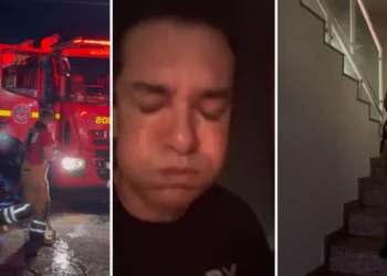INCÊNDIO EM QUARTO RESIDENCIAL CAUSA MOMENTOS DE APREENÇÃO E DESESPERO NA CASA DO CANTOR REGIS DANESE