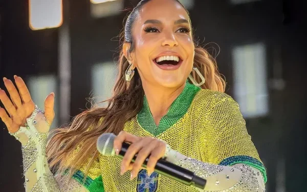IVETE SANGALO ANUNCIA LEILÃO BENEFICENTE DE CAMISA DA SELEÇÃO BRASILEIRA EM PROL DE SEU INSTITUTO SOCIAL