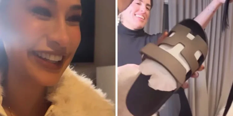 SIMARIA COMEMORA ANIVERSÁRIO DE 44 ANOS E GANHA SANDÁLIA DE LUXO DA HERMÈS DE SUA IRMÃ SIMONE MENDES