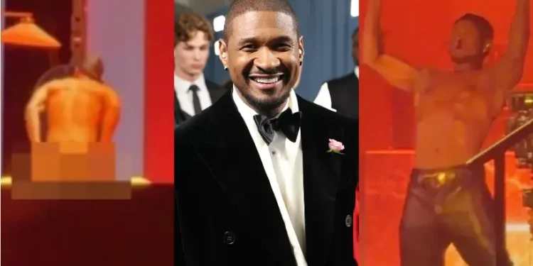 CANTOR USHER PROVOCA POLÊMICA AO ABAIXAR AS CALÇAS DURANTE APRESENTAÇÃO NOS EUA