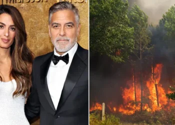 GEORGE CLOONEY EVACUA MANSÃO NA FRANÇA DEVIDO A INCÊNDIOS E ANUNCIA DOAÇÃO DE RECURSOS