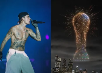 CANTOR JUSTIN BIEBER É CONFIRMADO COMO CO-HEADLINER DO SHOW DO INTERVALO NA FINAL DA COPA DO MUNDO