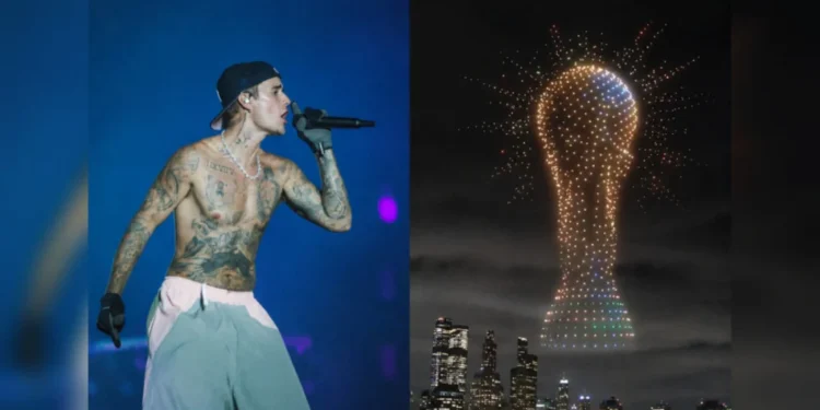 CANTOR JUSTIN BIEBER É CONFIRMADO COMO CO-HEADLINER DO SHOW DO INTERVALO NA FINAL DA COPA DO MUNDO