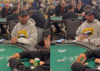 NEYMAR EMBARCA PARA LAS VEGAS E PARTICIPA DE TORNEIO DE PÔQUER APÓS QUEDA DO BRASIL