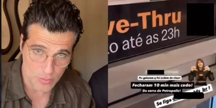 BRUNO GAGLIASSO ADMITE EQUÍVOCO EM AÇÃO COMERCIAL ENVOLVENDO REDE DE FAST-FOOD