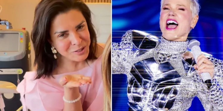 MARA MARAVILHA PUBLICA VÍDEO EM CONSULTÓRIO GINECOLÓGICO E PÚBLICO APONTA DIRETA SOBRE FIGURINO DE XUXA