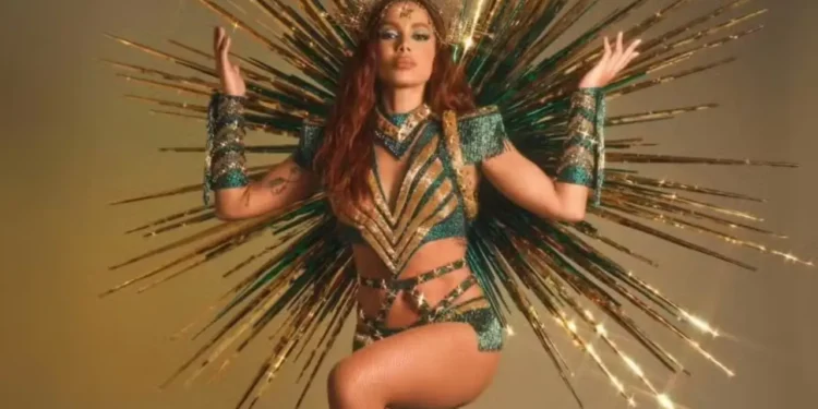 ANITTA É CONFIRMADA COMO NOVA RAINHA DE BATERIA DA GRANDE RIO PARA O CARNAVAL 2027
