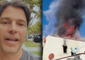 INCÊNDIO DESTRÓI RESIDÊNCIA DE ERIK MARMO NOS EUA E AMIGOS CRIAM CAMPANHA