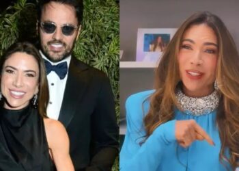 PATRÍCIA ABRAVANEL SURGE SEM ALIANÇA E LEVANTA ESPECULAÇÕES SOBRE O CASAMENTO