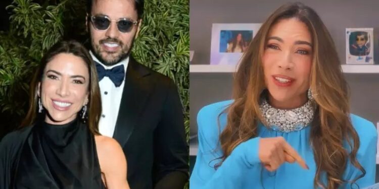 PATRÍCIA ABRAVANEL SURGE SEM ALIANÇA E LEVANTA ESPECULAÇÕES SOBRE O CASAMENTO